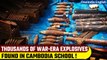 Cambodia: War-era explosives in premises force Queen Kosomak High School to close | Oneindia News