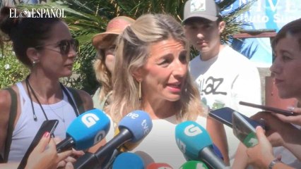 Yolanda Díaz defiende que trabajan "por lo que votaron los españoles, una mesa progresista"