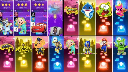 Paw Patrol  Cocomelon  Super Mario  Baby Shark.  Who Is Best?