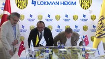 ANKARA - MKE Ankaragücü, Lokman Hekim Sağlık Grubu'yla sponsorluk anlaşmasını yeniledi