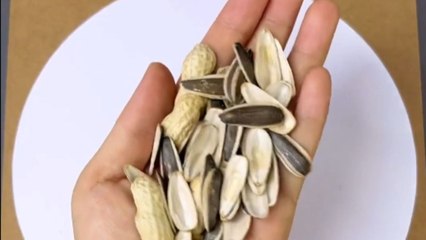 Funky Artist makes Hen and Chicks with dry fruit peelings *Fun Art Activity*