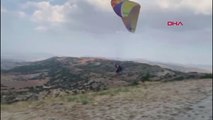 Yamaç Paraşütü Hedef Yarışması Burdur'da yapıldı