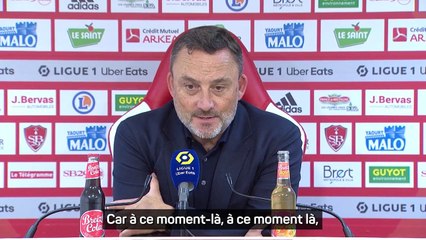 Franck Haise : "Quand on fait ça, on ne ressemble pas beaucoup à Lens"