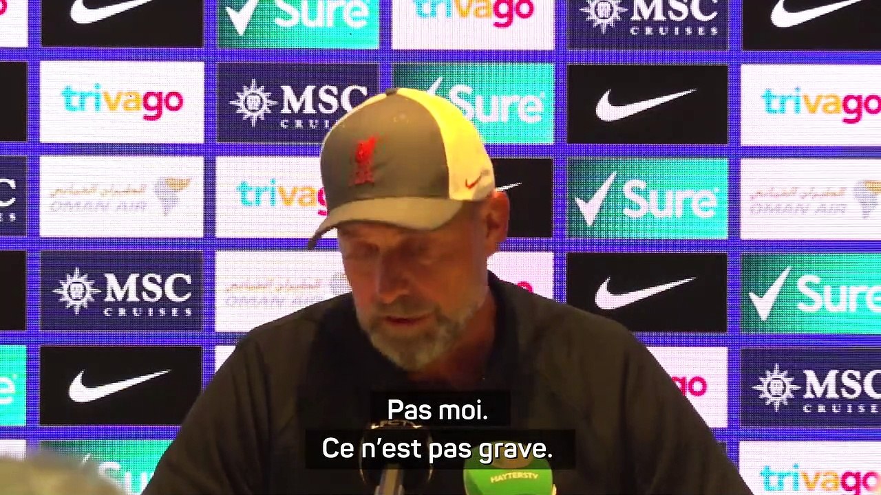 Klopp sur la sortie houleuse de Salah : "Vous l'avez déjà vu heureux d'être remplacé ?"