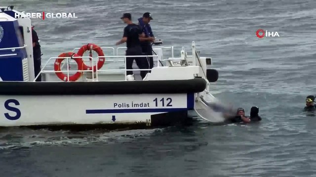 Zeytinburnu sahiline erkek cesedi vurdu