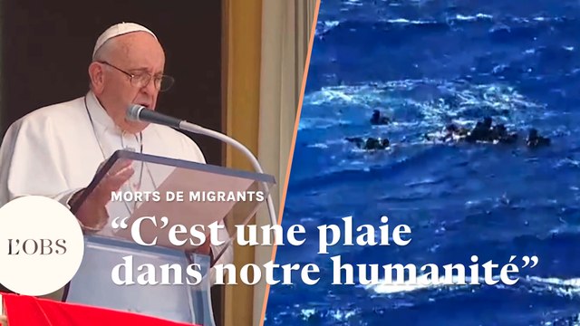 Pour le pape François, les naufrages de migrants sont une plaie ouverte dans notre humanité