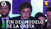 Javier Milei: “Estamos frente al fin del modelo de la casta”