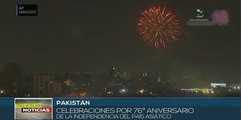 Pakistán celebra aniversario 76 de su independencia