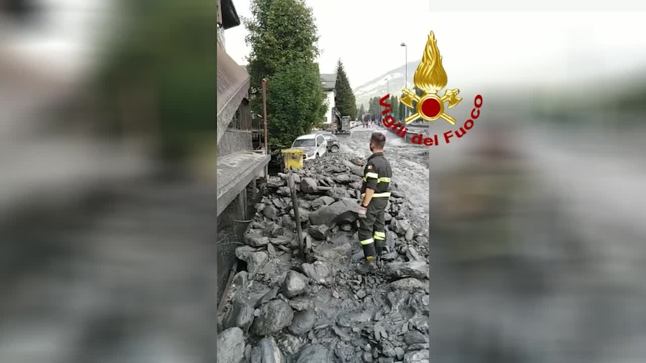 Esonda un torrente a Bardonecchia, il comune sepolto da fango e cumuli di detriti
