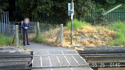 Watch this shocking compilation of level crossing misuse - including toddler playing on live tracks
