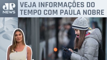 Frio no Sul e umidade em parte do Sudeste | Previsão do Tempo