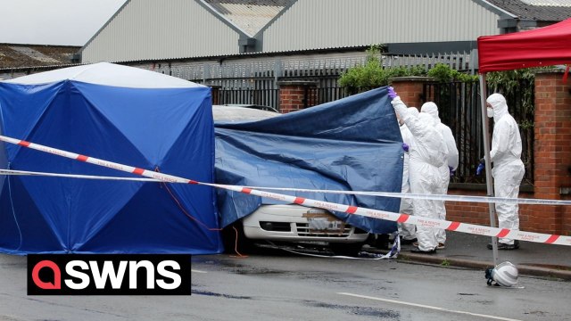 NEW VIDEO - Body found in burning van as police launch probe into ‘unexplained’ death