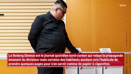 Kim Jong-un envoie au goulag les habitants qui utilisent son journal comme papier à cigarettes !