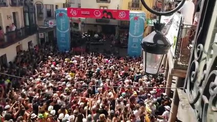 Concierto de Amaral en la plaza del Trigo de Burgos