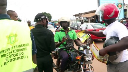 Région -Bondoukou/ Les propriétaires de véhicules et de motos invités à bannir le téléphone au volant