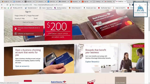 Topic#6 Bank account options _ cell numbers Amazon Busines Traning By LWE