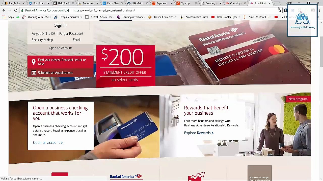 Topic#6 Bank account options _ cell numbers Amazon Busines Traning By LWE