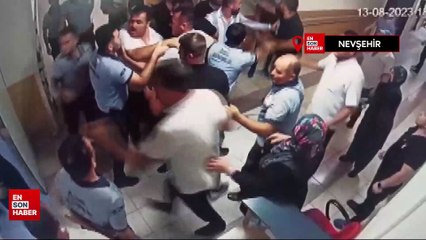 Nevşehir'de hasta yakınları acil servisi birbirine kattı: 6 güvenlik darbedildi