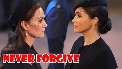 Princess Kate will 'never forgive' Meghan Markle for 'ultimate betrayal' of Royal Family