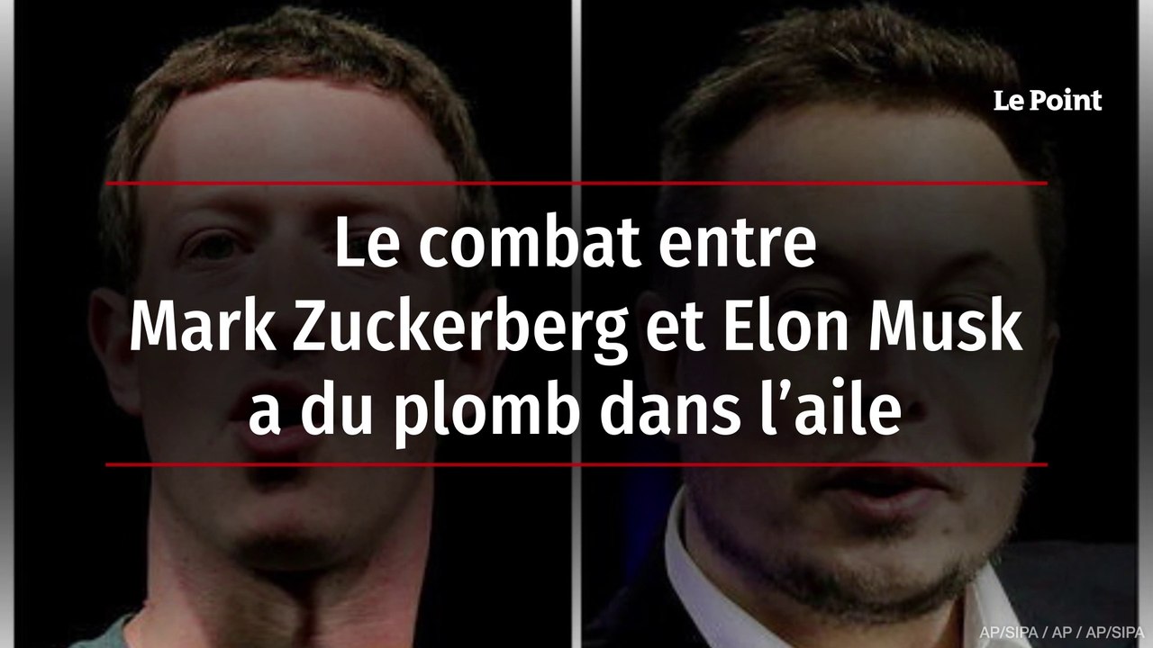 Le combat entre Mark Zuckerberg et Elon Musk a du plomb dans l’aile