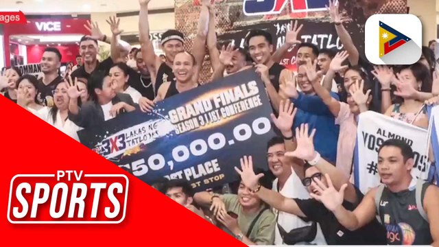 TNT Triple Giga, nasungkit muli ang PBA 3x3 title