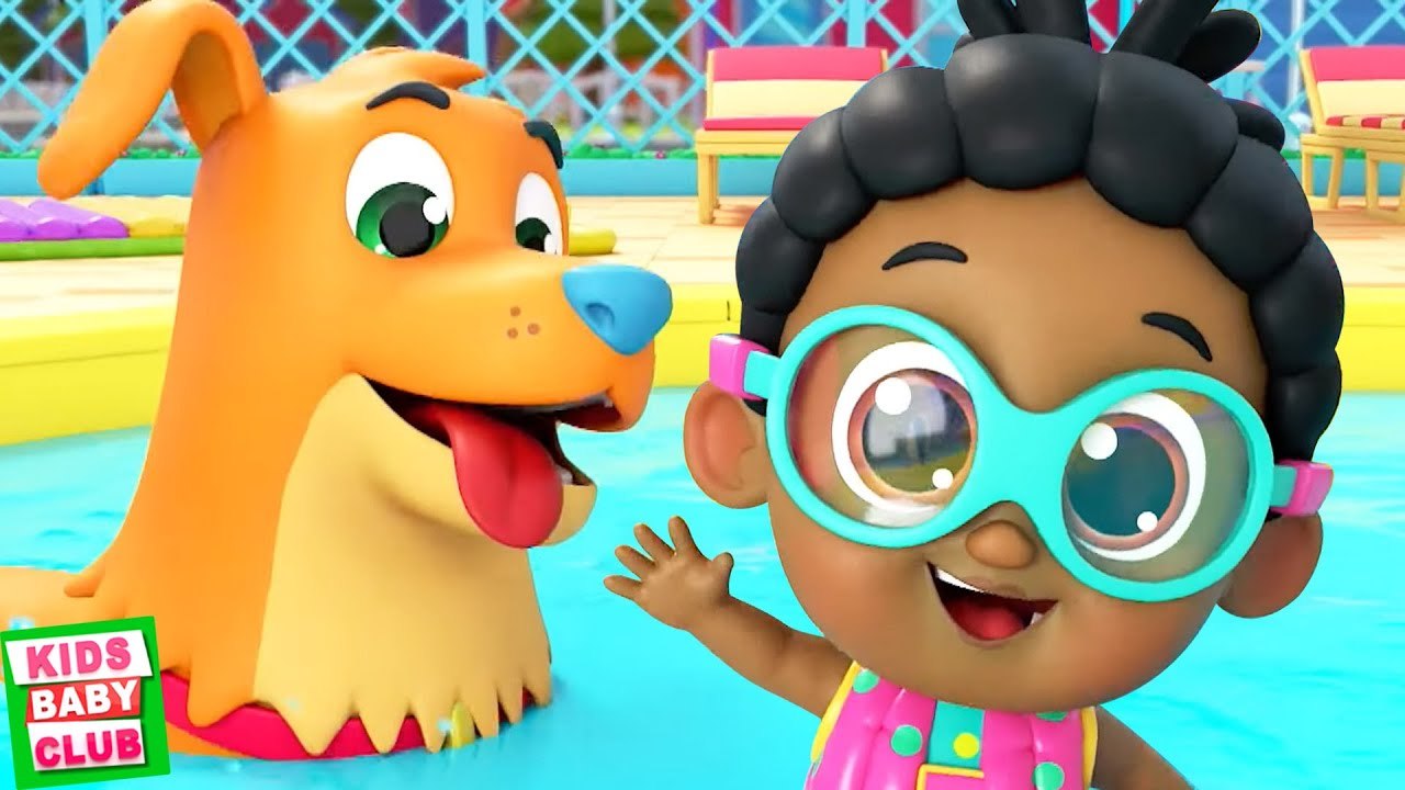 Swimming Song - More Cartoon Videos And Nursery Rhymes By Kids Baby ...