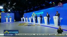 Debate puts Ecuador's presidential candidates to the test