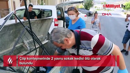 Denizli'de korkunç olay! Çöp konteynerinde bulundu