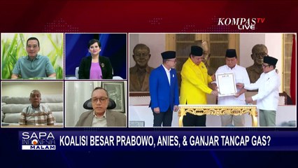 Prabowo Didukung 4 Partai Besar, Bagaimana Strategi Ganjar dan Anies?
