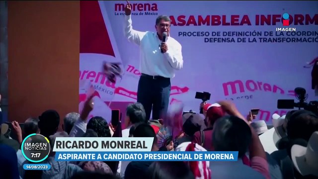 Un día con Ricardo Monreal, aspirante a la candidatura presidencial por Morena