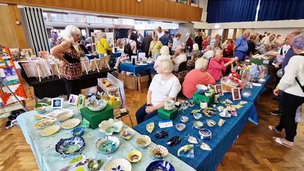 U3A Burgess Hill celebrate 30 years with a summer fayre, with crafts and cars