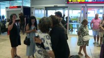 Aterrizan en Barajas seis de los 18 turistas españoles atrapados en Etiopía