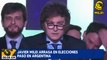 Javier Milei arrasa en elecciones en Argentina