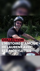 L’histoire d’amour de Laurent avec ses mobylettes