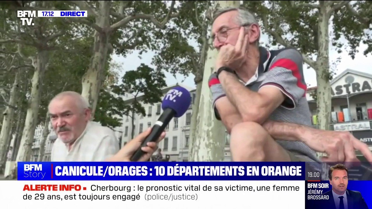 "Jusqu'à 16 heures, on reste à la maison": Les Lyonnais tentent de faire face à la chaleur alors que le département du Rhône est placé en vigilance orange canicule pour la journée de mardi