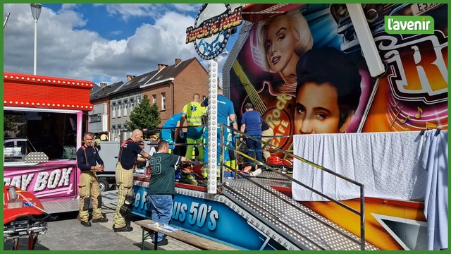 Sept personnes expulsées et blessées sur le champ de foire de La Hestre: la barrière de l’attraction s’est ouverte alors qu’elle fonctionnait