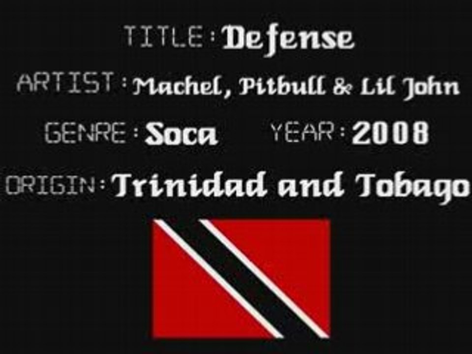 Machel, Pitbull & Lil Jon - Defense - Soca/Reggaeton Music