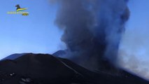 Soccorso alpino della Guardia di Finanza attiva vigilanza sull'Etna
