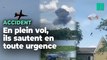 Dans le Michigan, le pilote et son passager s’éjectent en urgence d’un avion lors d’un show aérien