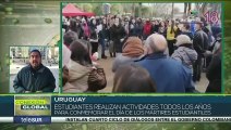 Uruguayos conmemoran Día de los Mártires Estudiantiles