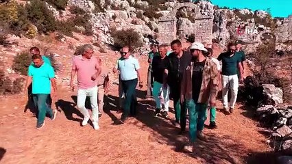 L'histoire est découverte dans l'ancienne ville d'Olba