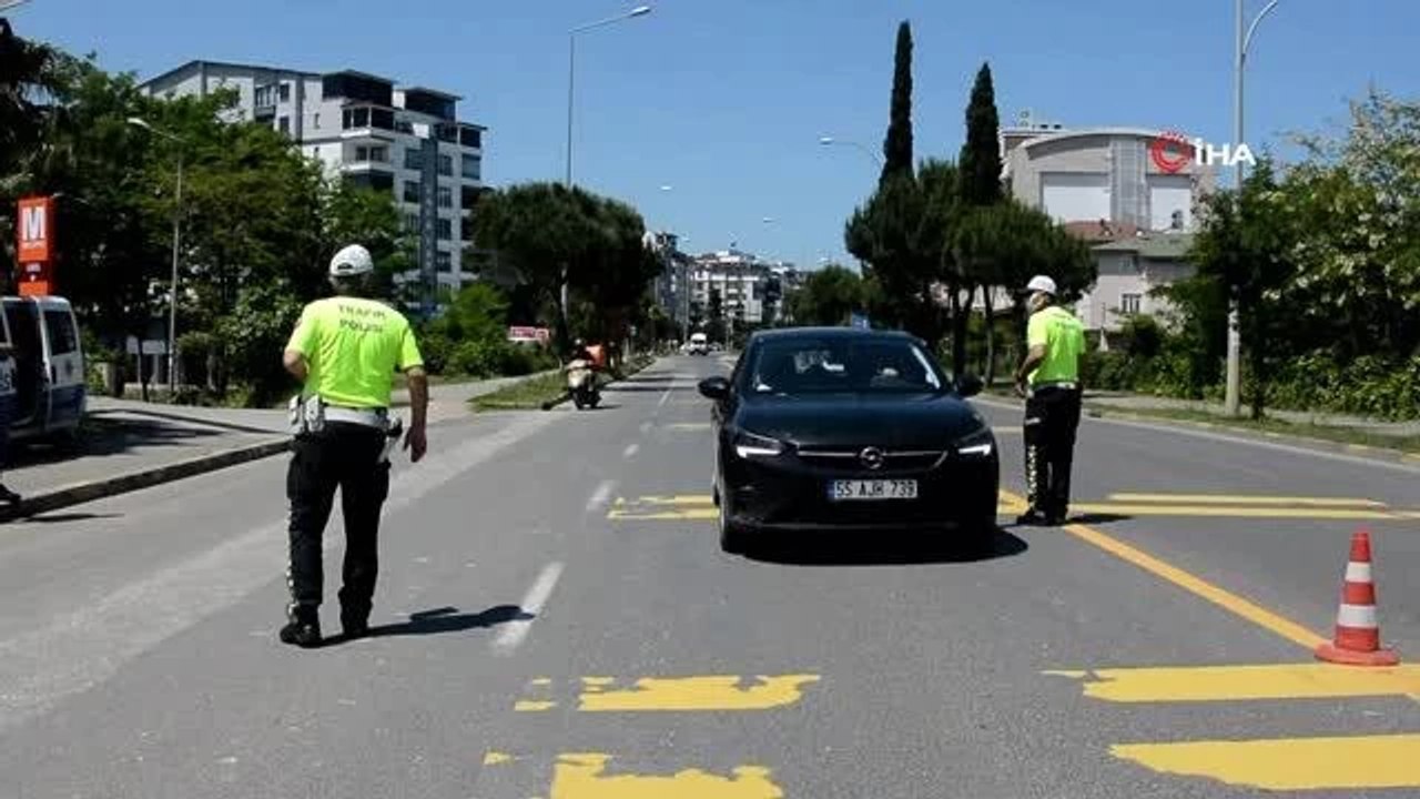Ünye'de Polis Ekipleri Huzur ve Güven Uygulaması Yaptı