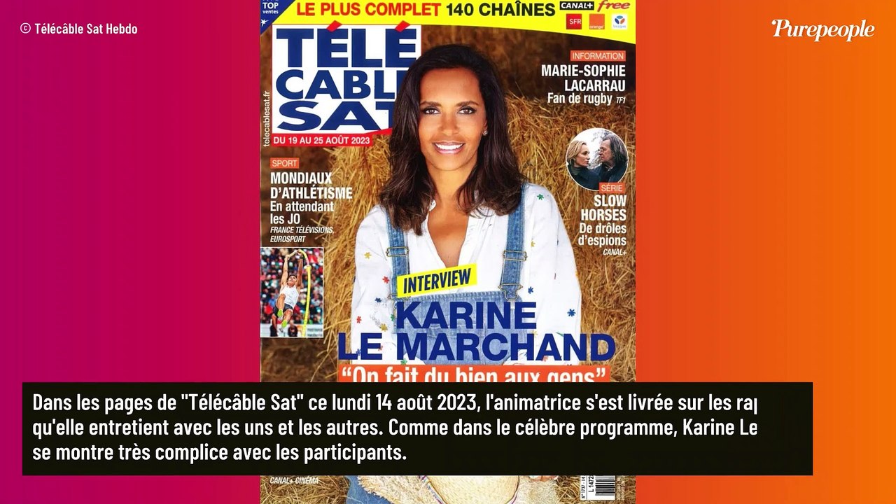 Karine Le Marchand évasive sur sa situation amoureuse, cette réponse qui en dit beaucoup sur son état d'esprit