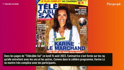 Karine Le Marchand évasive sur sa situation amoureuse, cette réponse qui en dit beaucoup sur son état d'esprit