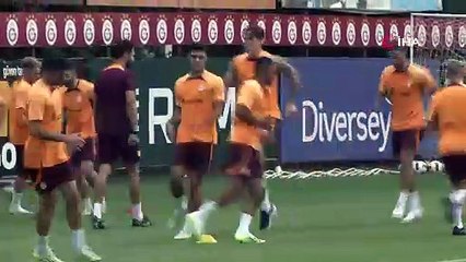 Galatasaray, Olimpija Ljubljana maçı hazırlıklarını tamamladı