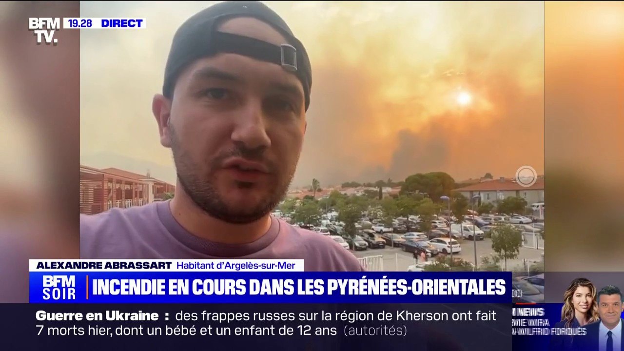 Pyrénées-Orientales: 150 pompiers mobilisés pour lutter contre un incendie à Saint-André