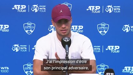Cincinnati - Alcaraz : "Mon objectif principal est de rester numéro 1"