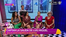 Luis Miguel es captado tras su sexto concierto en Argentina