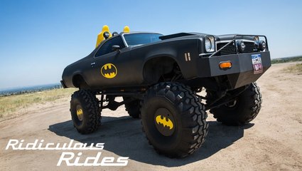 The Batmobile On 44-Inch Wheels | RIDICULOUS RIDES