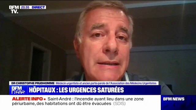 Hôpitaux en tension: La situation cet été est pire que l'an dernier parce que ce ministre, comme le précédent, est dans le déni de la gravité de la situation , pour le médecin urgentiste Christophe Prudhomme
